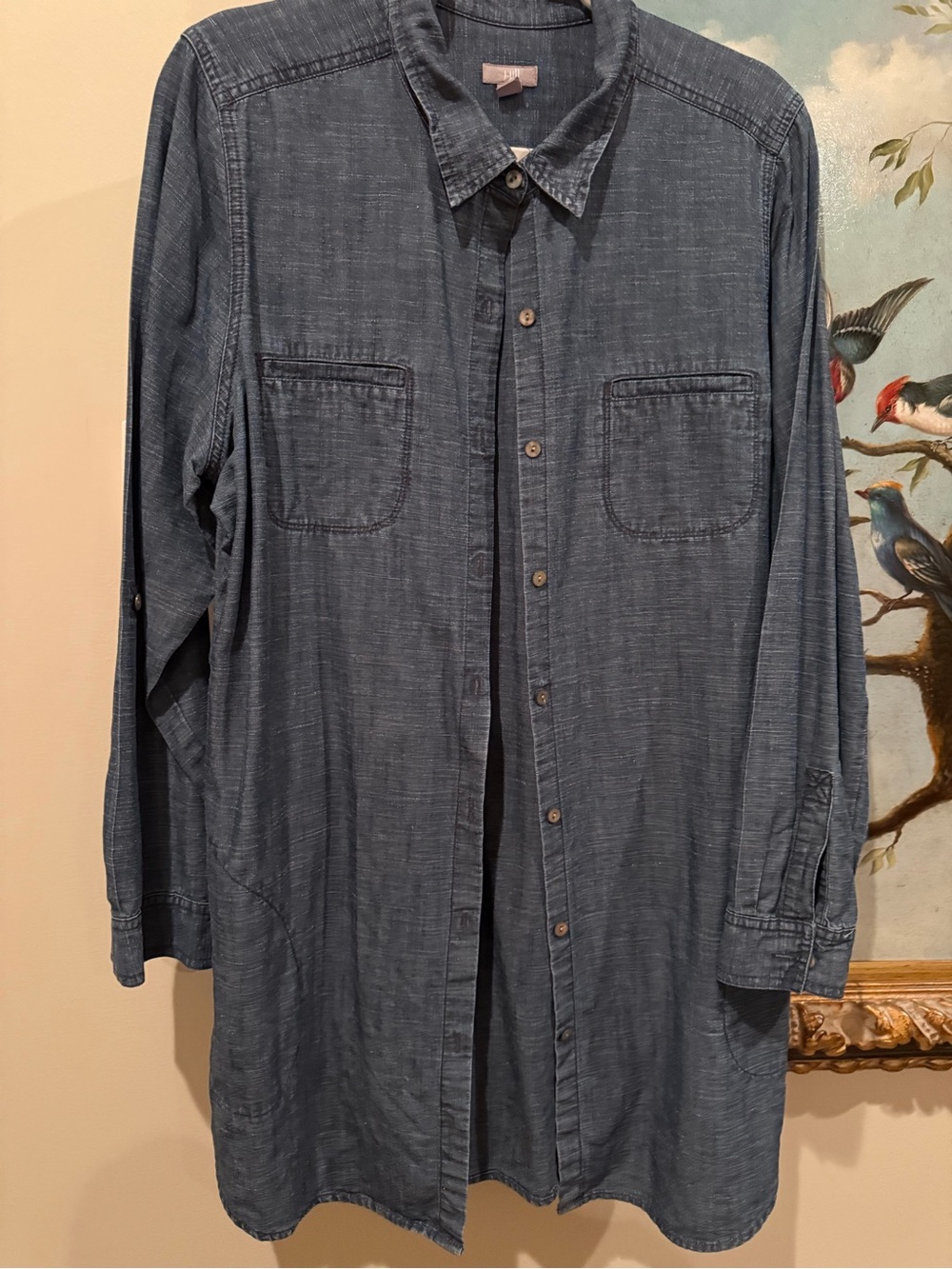 Classic Indigo Longline Womens Denim Dress or Tunic